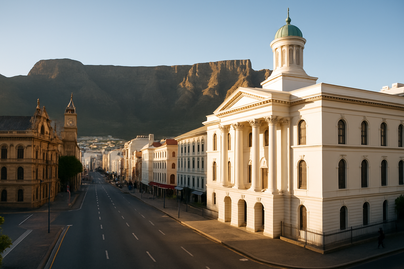 Historic Cape Town architecture